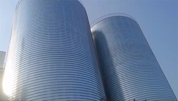 虎门港管委会2座混凝土高架卷板仓