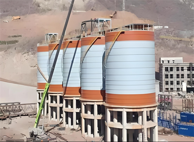 虎门港管委会高架钢板仓